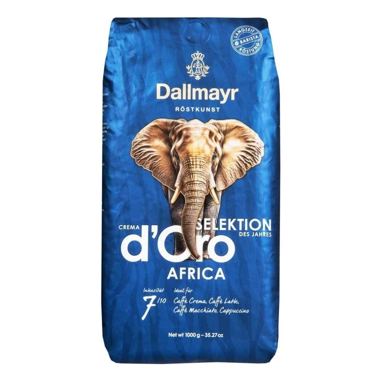 Кофе Dallmayr Crema d'Oro Africa в зернах 1 кг