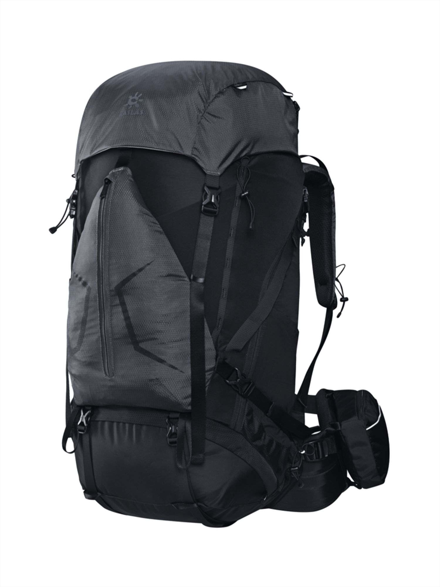 

Рюкзак Kailas Ridge Iii Lightweight Trekking Backpack 48+5L Silent Black, Черный;серый, Ridge Iii Lightweight Trekking Backpack 48+5L