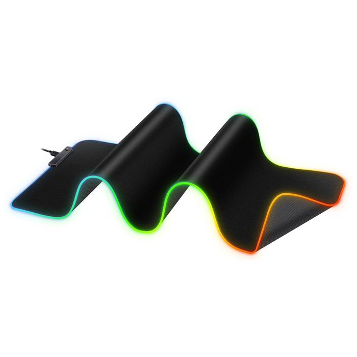 

Коврик для мыши Defender Black XXL Light, Черный
