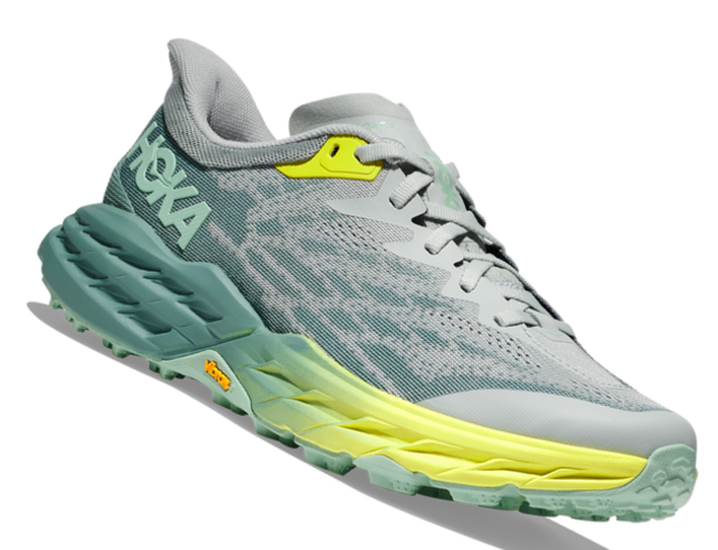 

Кроссовки женские Hoka Speedgoat 5 WIDE серые 10 US, Серый, Speedgoat 5 WIDE