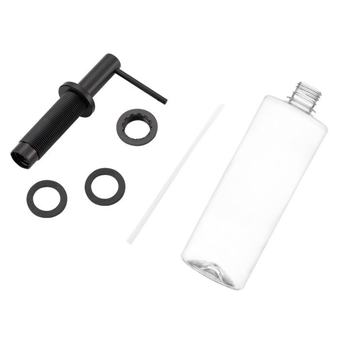 Дозатор, диспенсер, 500 мл, прозрачная колба, механический, SHREDDER-CS, CS-K12L