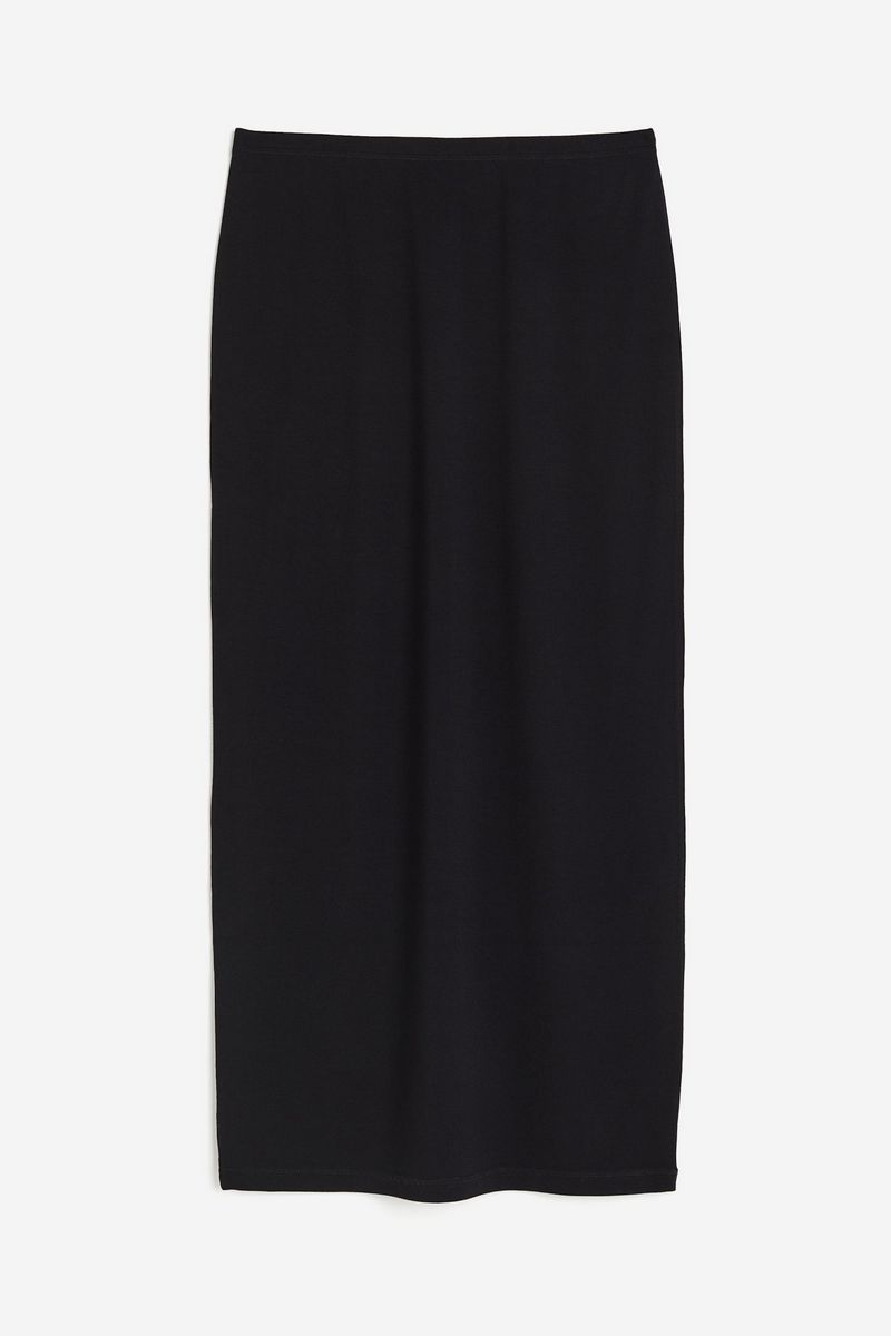 

Юбка женская H&M 1210934 черная XS, Черный, 1210934