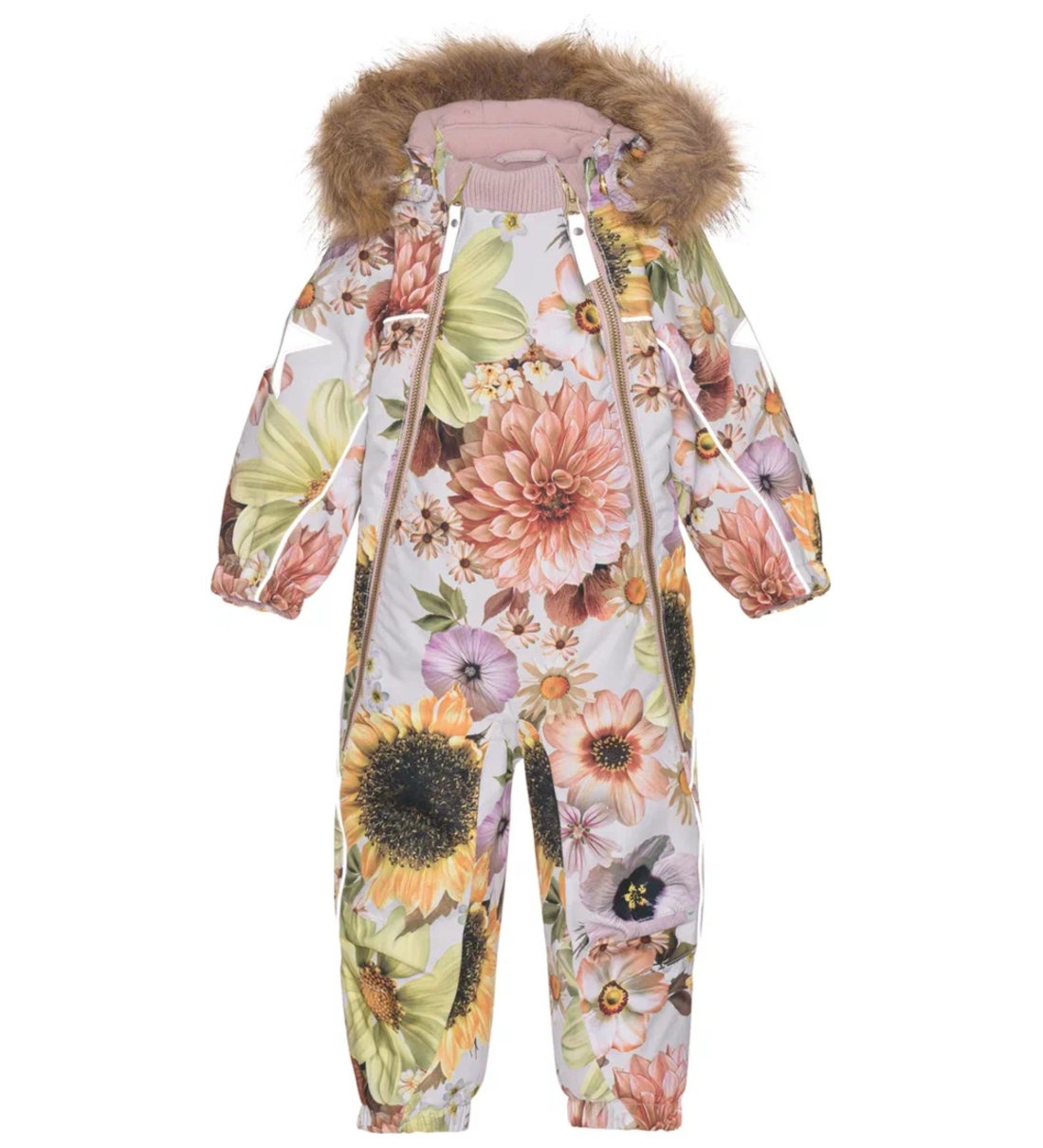 

Комбинезон детский Molo Pyxis Fur, цветочный, 86, Бежевый, Pyxis Fur