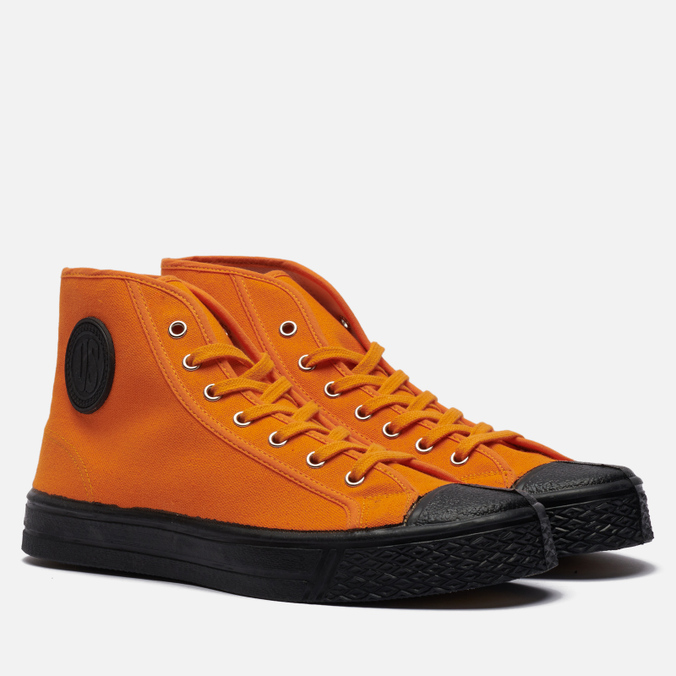 Кеды US Rubber Military High оранжевый, размер 37 EU