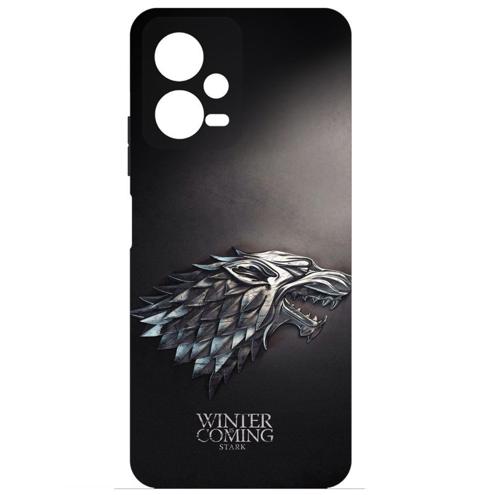 

Чехол-накладка Krutoff Soft Case Игра Престолов. Зима Близко для Poco X5 черный