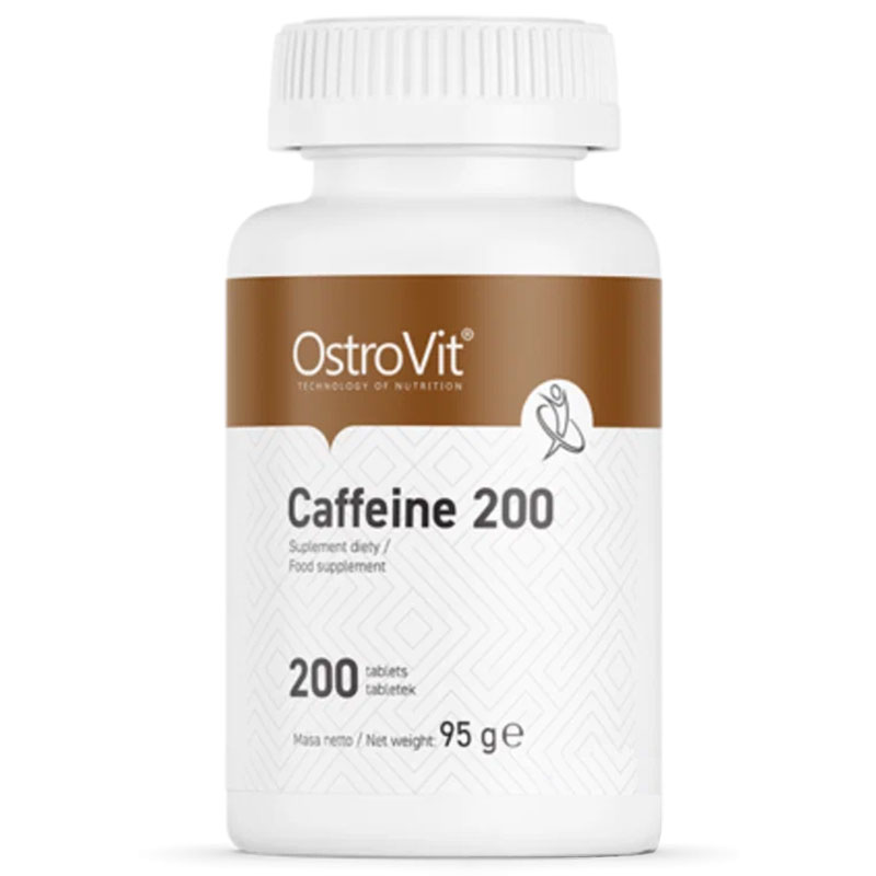 Предтренировочный комплекс OstroVit Caffeine 200 мг. (200 таб.)