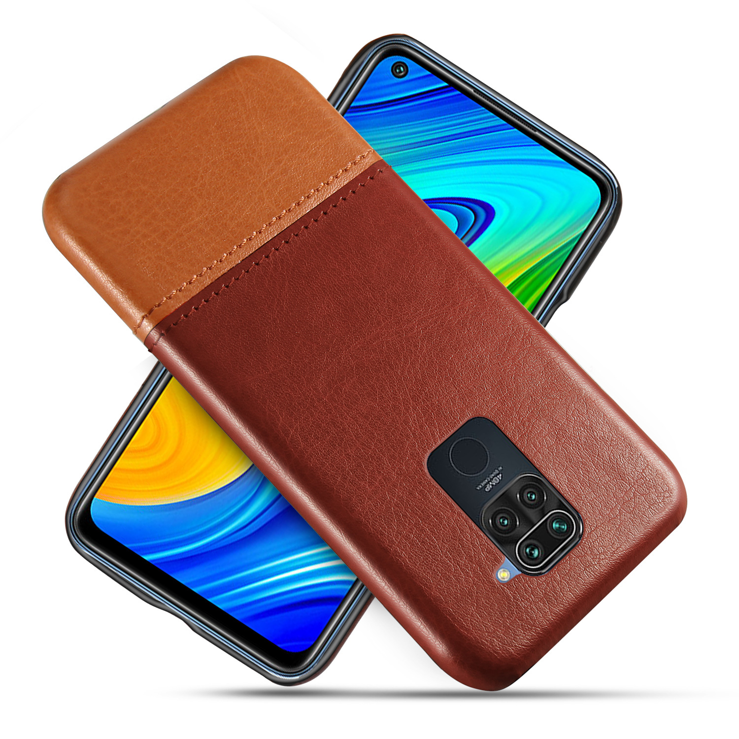 фото Чехол mypads для xiaomi redmi note 9 brown (150879)