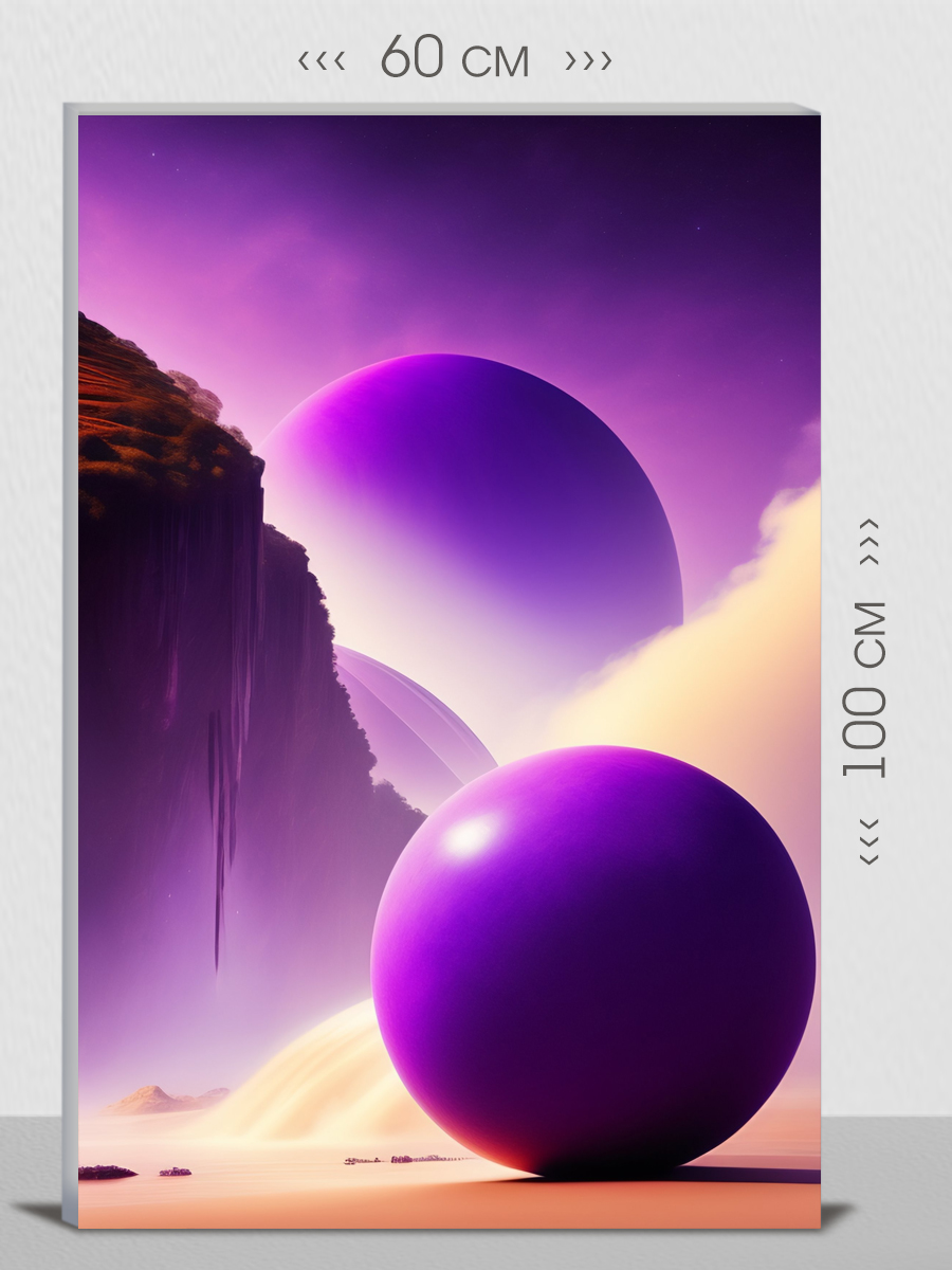 

Картина на холсте FIRST CLASS IMAGES интерьерная 60х100 на стену, 102081