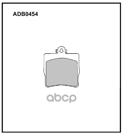 

Тормозные колодки ALLIED NIPPON задние дисковые ADB0454