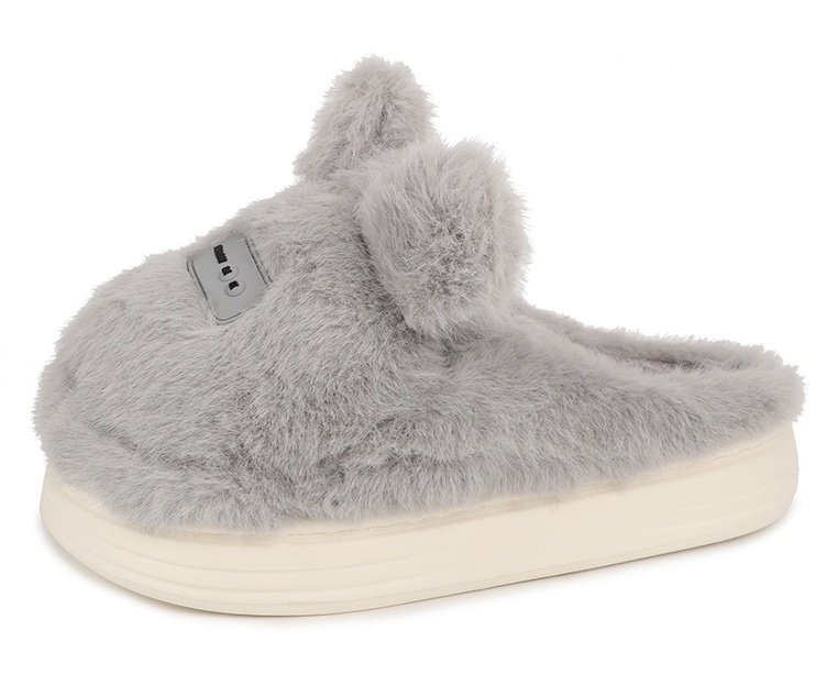 

Тапочки женские T.Taccardi CJI24AW-70A серые 38 RU, Серый, CJI24AW-70A