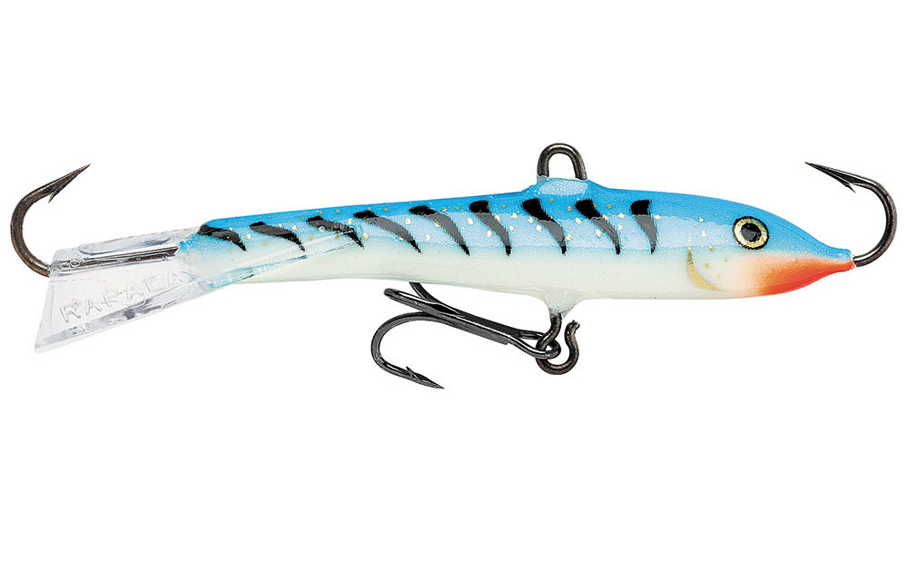 

Балансир Rapala Jigging Rap 50 мм 1 шт цвет GBT, Голубой;белый, Jigging Rap