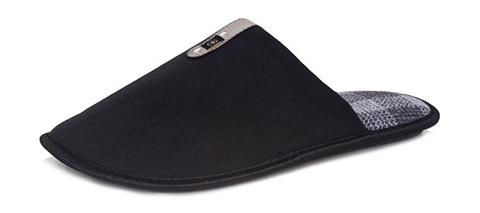 

Тапочки мужские T.Taccardi MYZ24AW-100 черные 44 RU, Черный, MYZ24AW-100