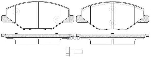 

Колодки дисковые ие131,6х17,7х52,2 Skoda Fabia 1.2 VW REMSA 155300 1553 00