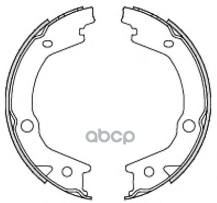 

Колодки барабанные ручника Hyundai Tucson REMSA 469700 4697.00 =FSB4021 [583502EA00]