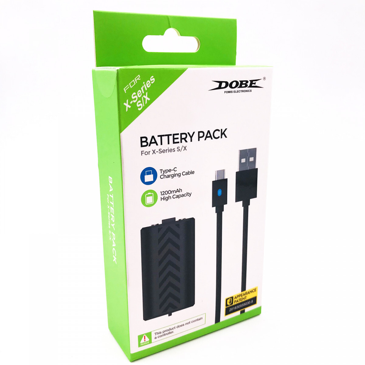 Аккумулятор, зарядное устройство для геймпада DOBE Battery Pack для Xbox One, Xbox One S