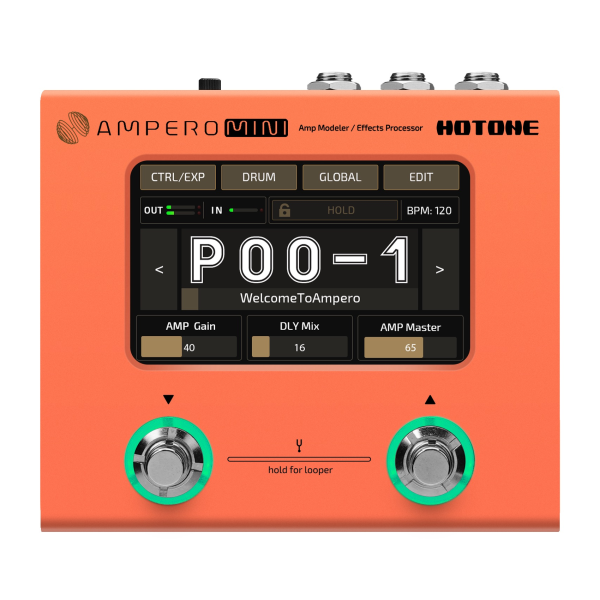 Процессор эффектов Hotone Ampero Mini Orange