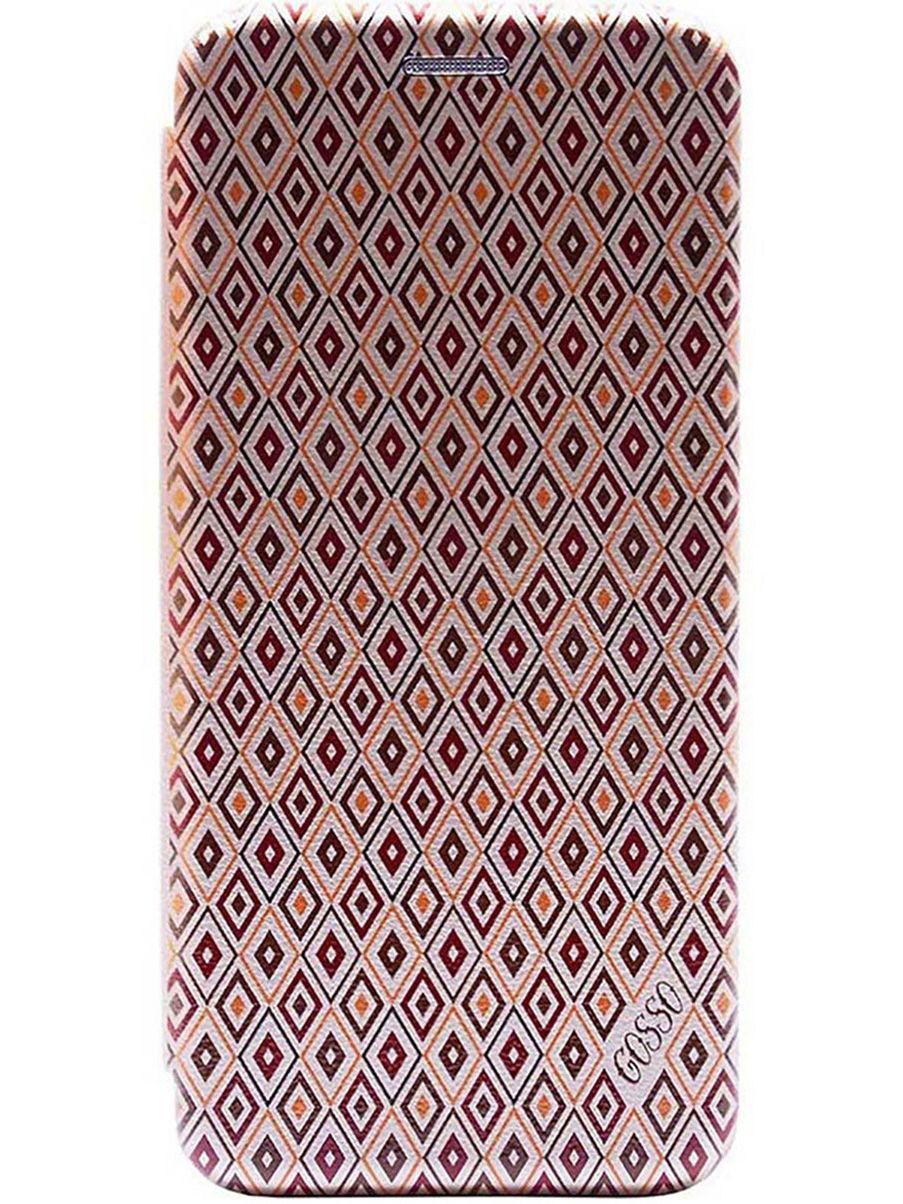 

Чехол-книжка на Samsung Galaxy A14 с 3D принтом "Magic Rhombs" золотой, Золотистый;серый, 158816