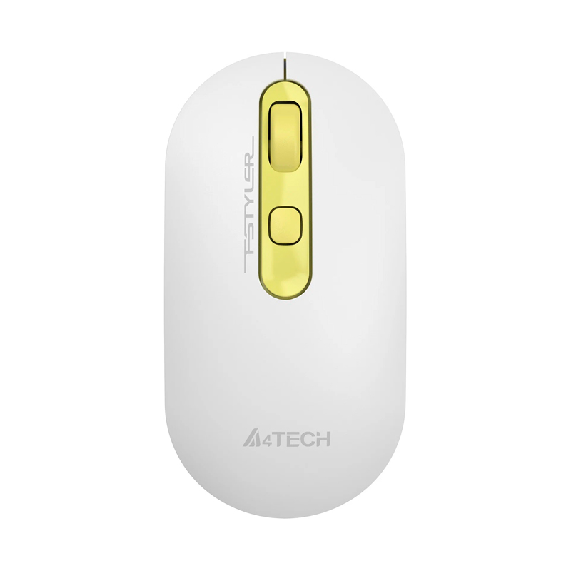 Беспроводная мышь A4Tech Fstyler FG20S White/Yellow