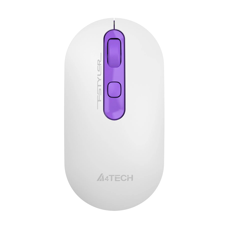 Беспроводная мышь A4Tech Fstyler FG20S Tulip White/Violet