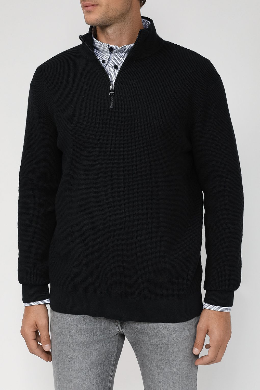 

Джемпер мужской Esprit Casual 993EE2I303 черный L, 993EE2I303