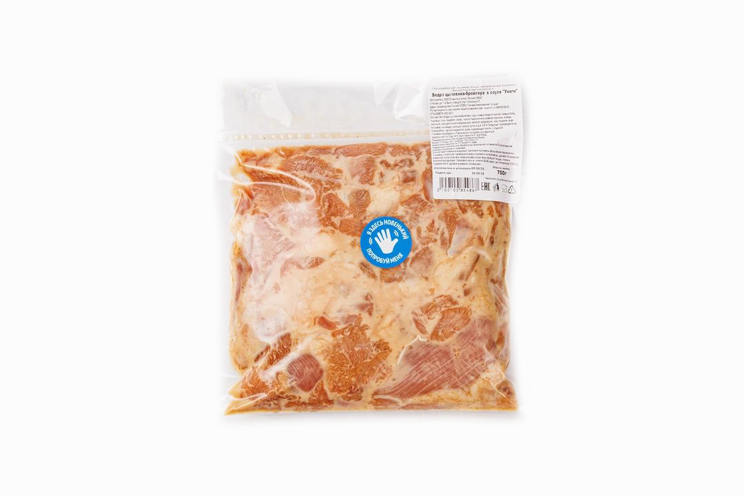 

Бедро куриное ВкусВилл в соусе Унаги охлажденный 700 г