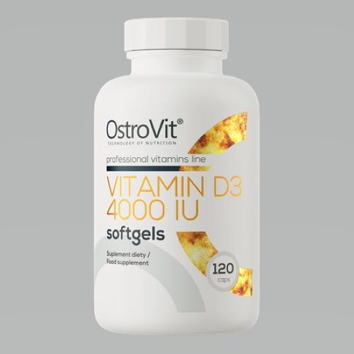 

Витамин D3 Ostrovit Vitamin D3 4000 IU softgels 120 капсул