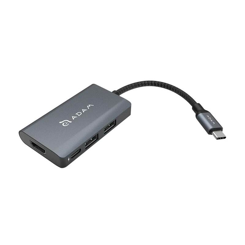 Кабель ADAM USB Type-C - HDMI/USB/Type-C RJ 45 м