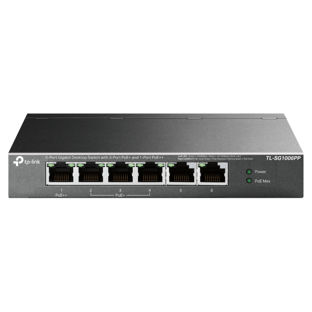 

Коммутатор TP-Link TL-SG1006PP