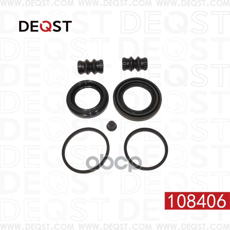 

DEQST 108406 Ремкомплект тормозного суппорта переднего (для поршня O 40/45 mm, суппорт TRW
