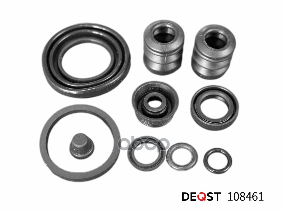 

DEQST 108461 Ремкомплект тормозного суппорта заднего (для поршня O 34 mm, суппорт TRW/Luca