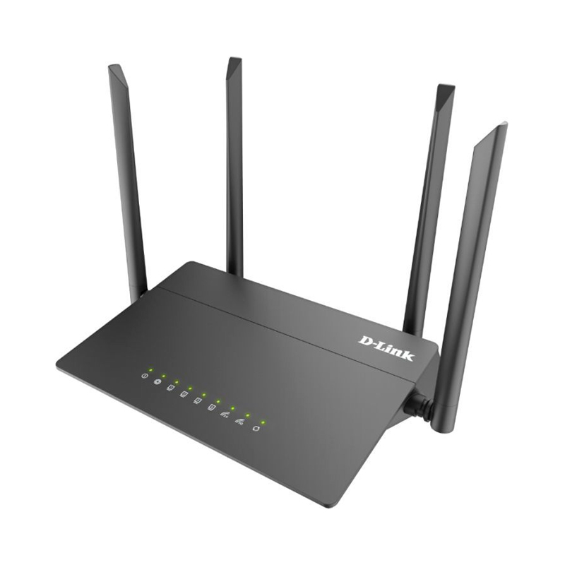 

Wi-Fi роутер D-Link DIR-822/RU/R4A Black, DIR-822/RU/R4A чёрный