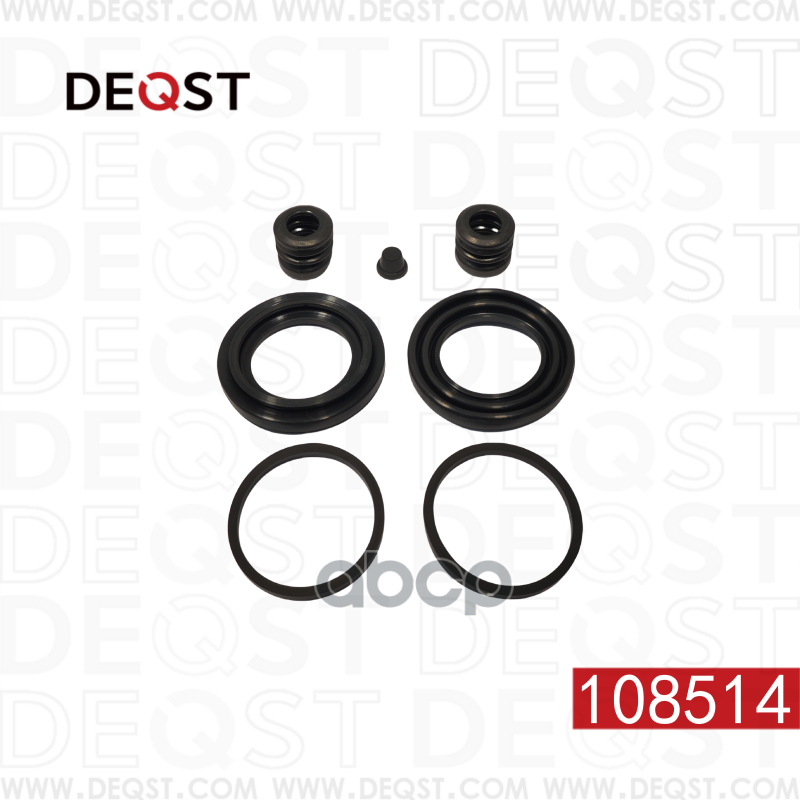 

DEQST 108514 Ремкомплект тормозного суппорта переднего (для поршня O 43 mm, суппорт Lucas)