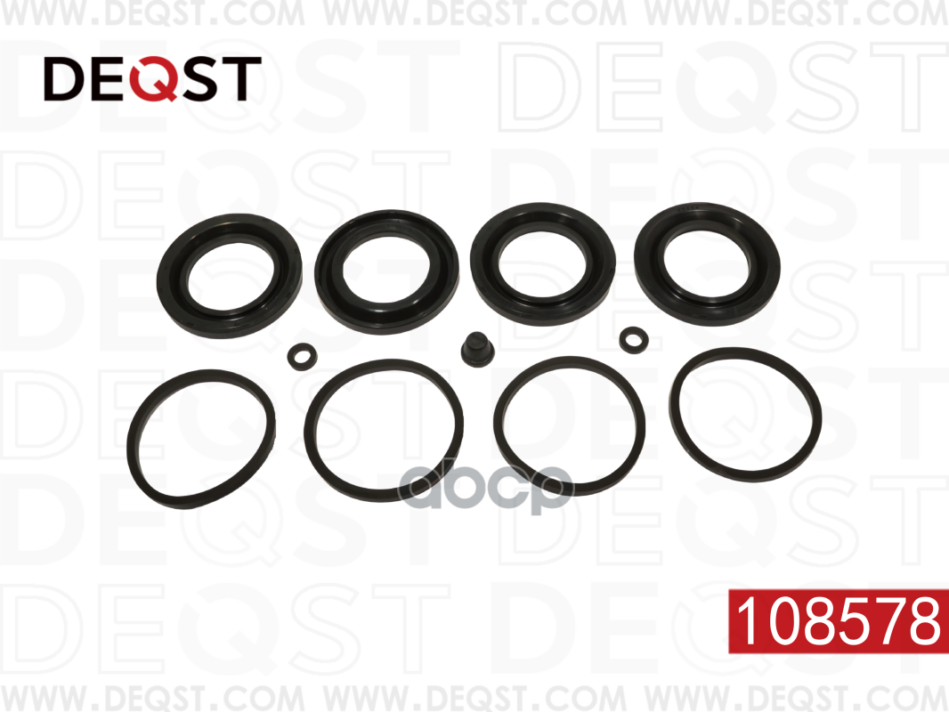 

DEQST 108578 Ремкомплект тормозного суппорта переднего (для поршня O 44 mm, суппорт Brembo