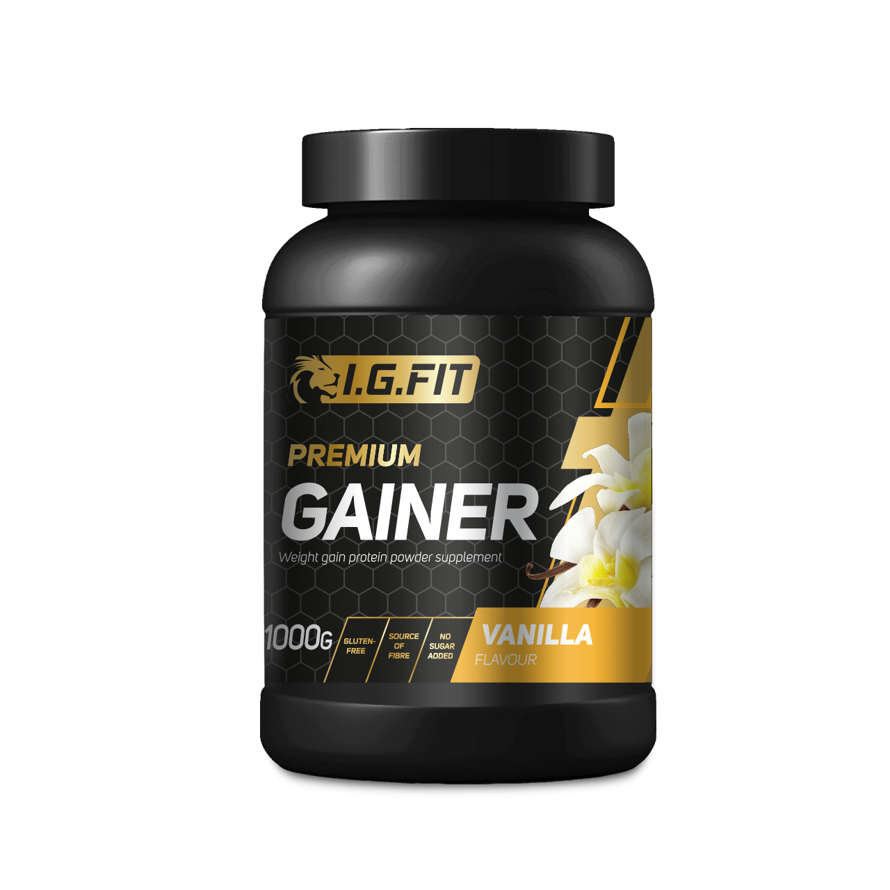 Гейнер PREMIUM GAINER I.G.FIT со вкусом ваниль, 1000 г