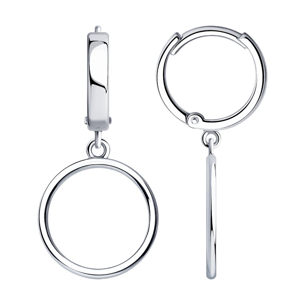 

Серьги конго из серебра SOKOLOV 94025762, 94025762