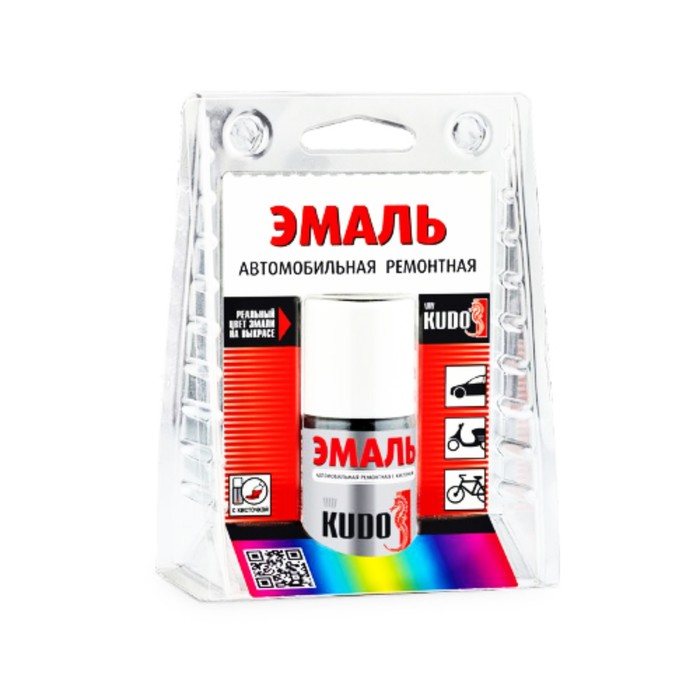 

Краска металлик KUDO 281 кристалл, 15 мл, с кисточкой (3 шт)