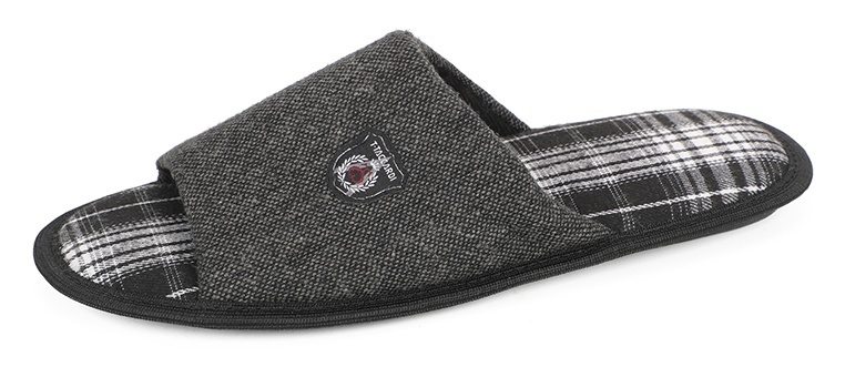 

Тапочки мужские T.Taccardi CJI24AW-66 серые 41 RU, Серый, CJI24AW-66