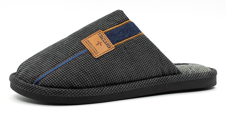 

Тапочки мужские T.Taccardi DY24AW-39B черные 45 RU, Черный, DY24AW-39B