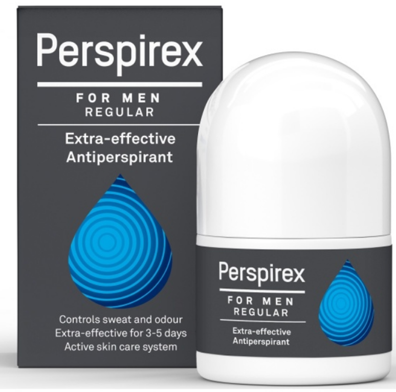 фото Дезодорант-антиперспирант perspirex for men regular для мужчин, 20 мл