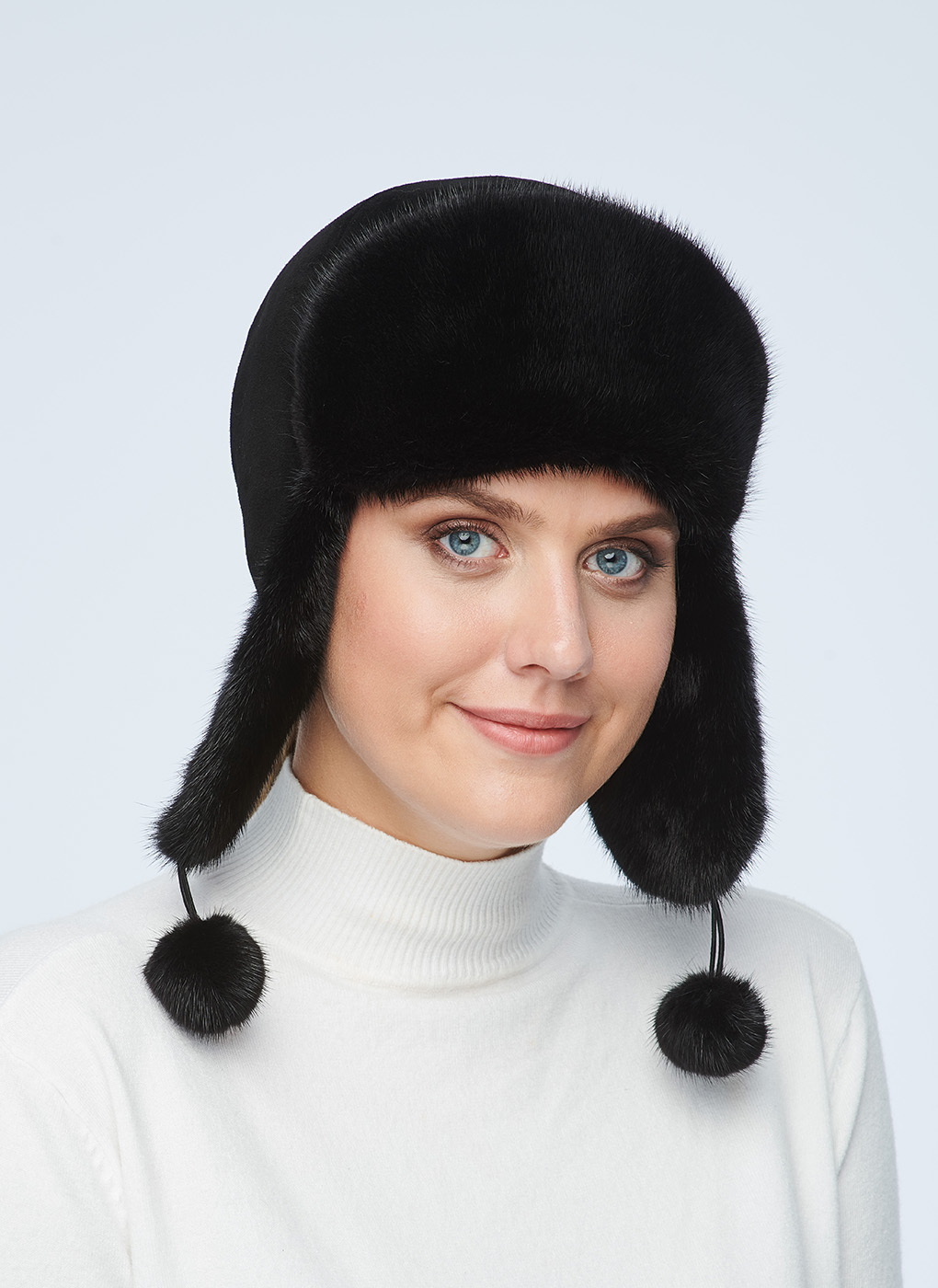

Шапка женская Каляев 55787 черная, р. 56-58, 55787