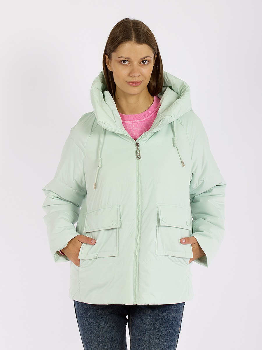 Куртка женская GEVITO GD57001277 зеленая 52 RU 4788₽