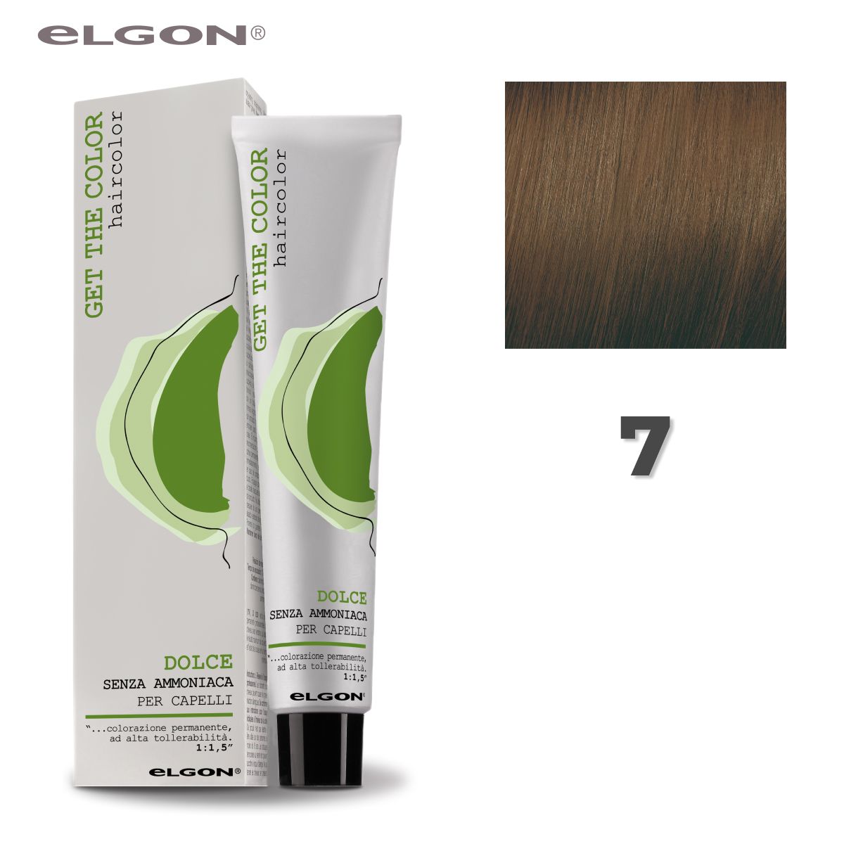 Крем-краска Elgon Get the Color Dolce 7 Блонд 100 мл