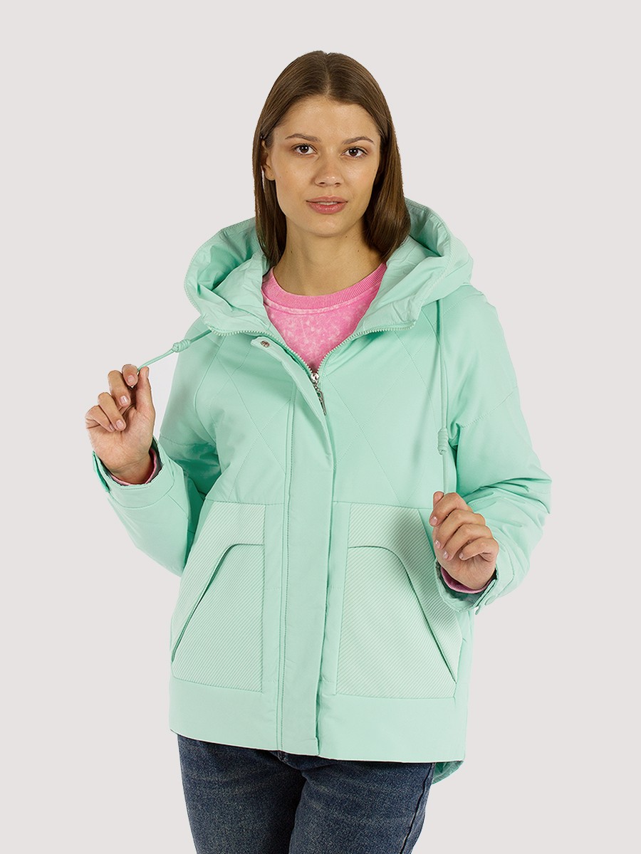 Куртка женская GEVITO GD57001279 зеленая 52 RU 4788₽