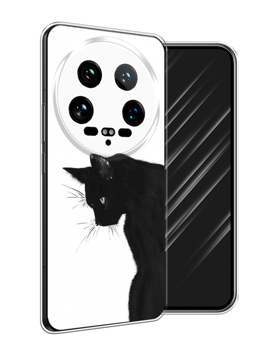 

Чехол Awog на Xiaomi 14 Ultra "Black cat", Черный;белый, 321850-1