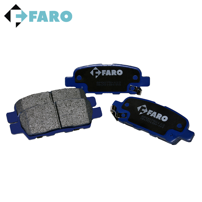 Тормозные колодки FARO задние дисковые со звуковым датчиком BPD075X122