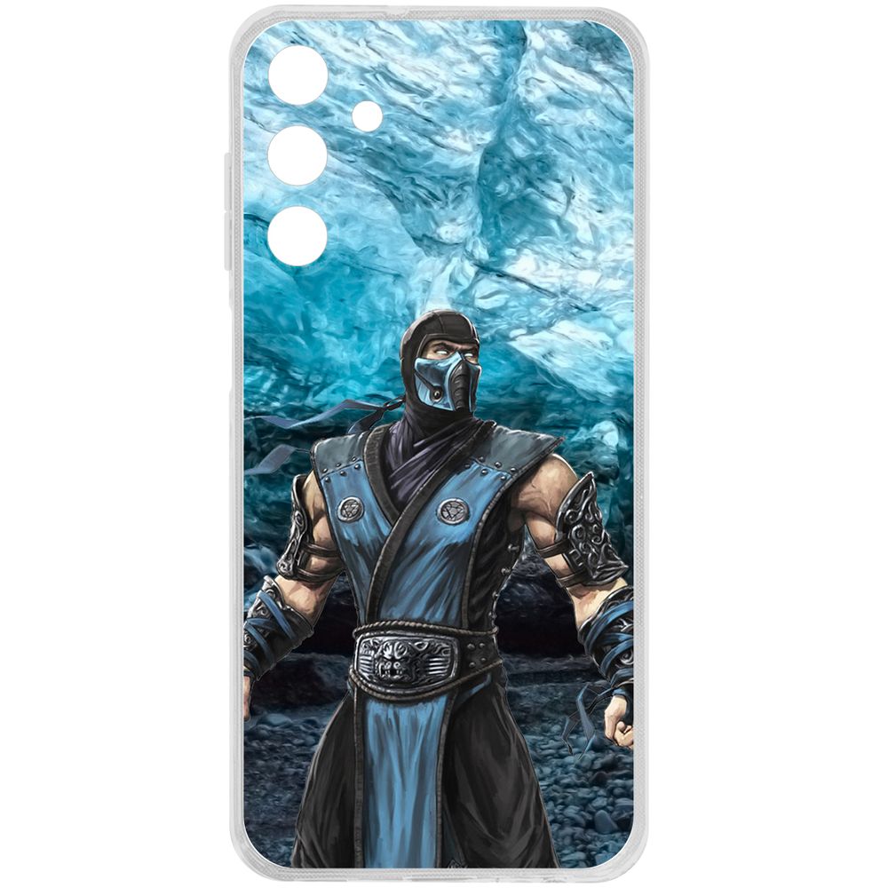 

Чехол-накладка Krutoff Clear Case Мортал Комбат. Саб Зиро для Samsung Galaxy A15 4G (A155), Прозрачный