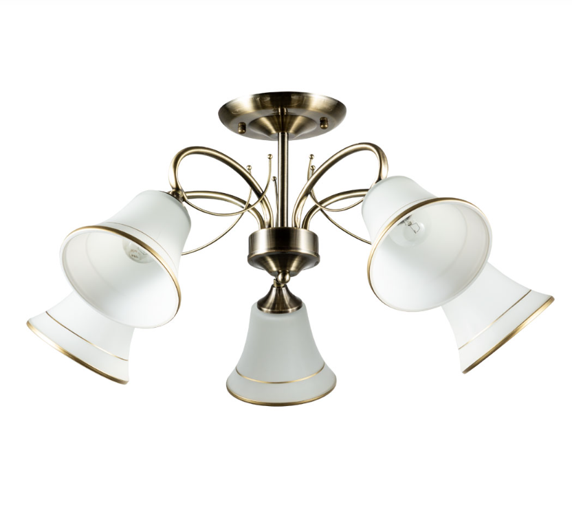 

Подвесной светильник Arte Lamp Люстра на штанге Blossom A2709PL-5AB