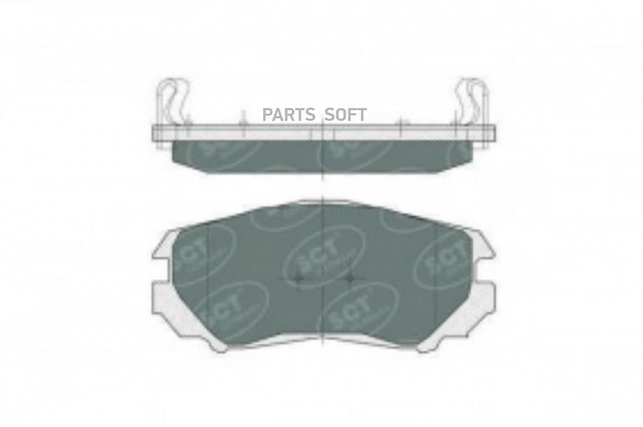 

Колодки торм. перед. HYU.KIA SOUL 09-.TUCSON 04-10.ELANTRA 06-11.SPORTAG SCT GERMANY SP370