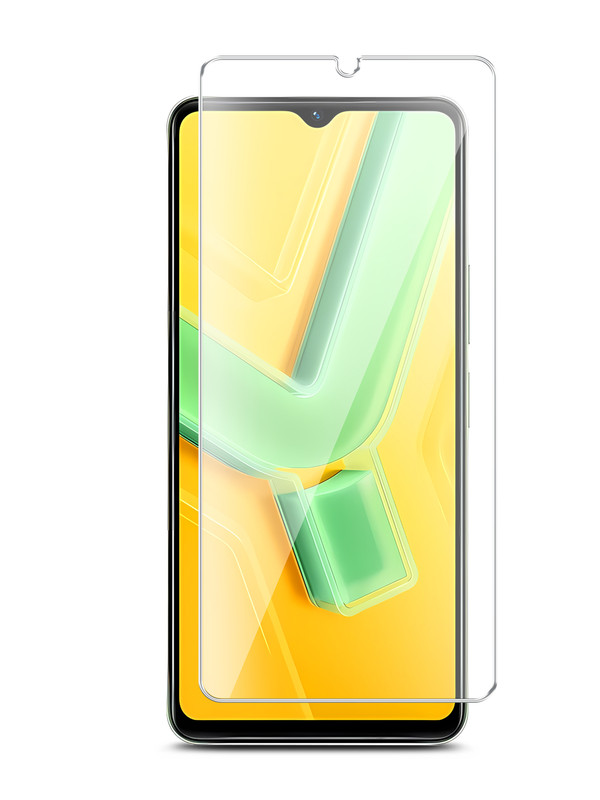 

Защитное стекло Brozo на Vivo Y27/Y27s гибридное прозрачное, Vivo Y27/Y27s