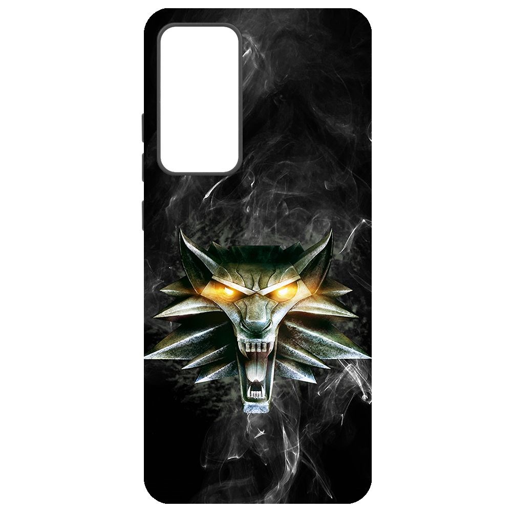 

Чехол-накладка Krutoff Soft Case Ведьмак. Школа Волка для Xiaomi 12 черный